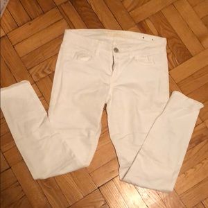 American Eagle White Jeggings